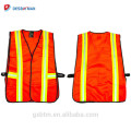 Wholesale Günstige ANSI Warnschutz Warnweste Orange Hallo Vis Workwear Jacke Weste mit Elastische